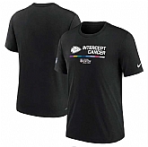 Kansas City Chiefs Nike 2022 NFL Crucial Catch Performance Men's T-Shirt Black,baseball caps,new era cap wholesale,wholesale hats